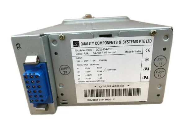 34-0687-02 - Cisco 280-Watts Power Supply